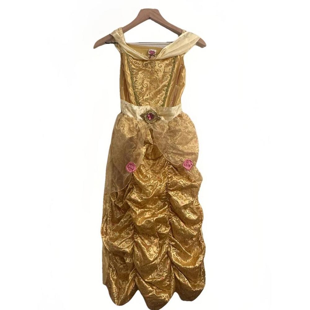 Disney Princess Dress Belle Disney Brand Yellow And Pink Girls